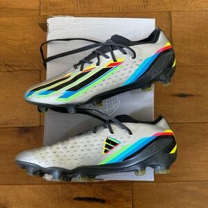 Adidas X SpeedPortal.1 FG Soccer / Futbol Firm Ground Cleats in Silver